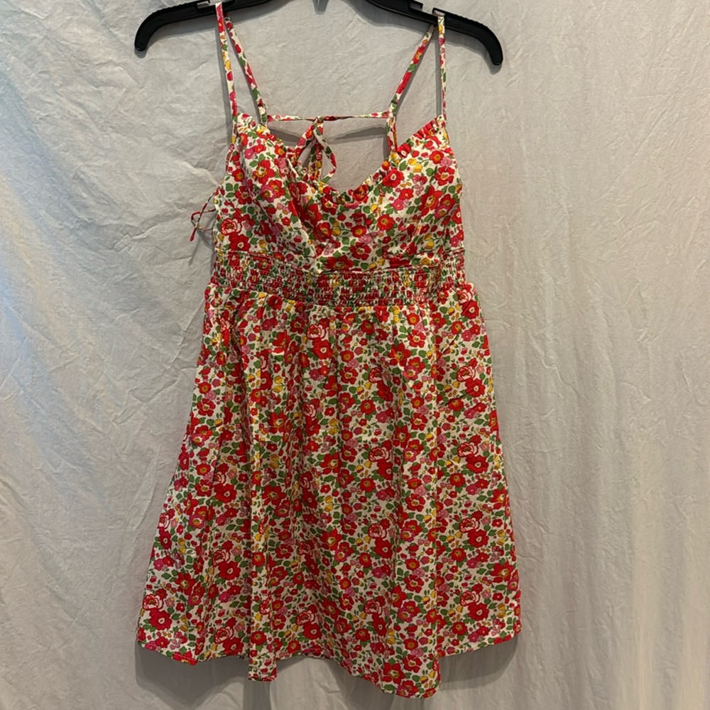 NWT For Love and Lemons Floral Mini Dress Sz L